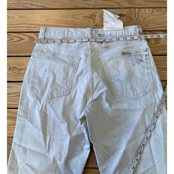 NEW Rag & Bone Relaxed Crop Beck Jeans Size 29 Women's Gray - Picture 9 of 12